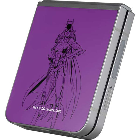 DC Comics Batgirl Comic Pop Galaxy Z Flip6 Skin